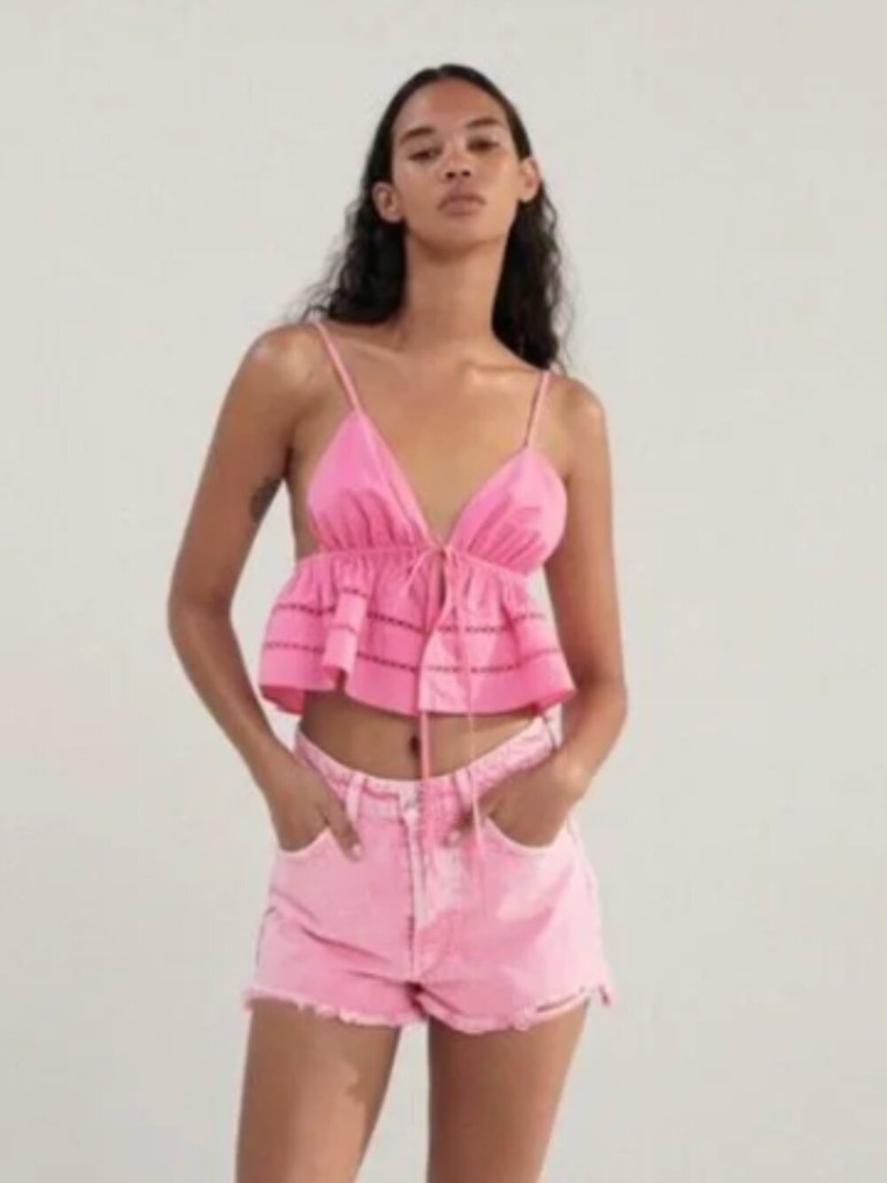 Zara Pink Top Size XS